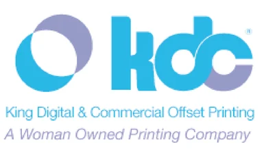 KDC King Digital & Commercial Offset Printing logo